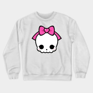 Cute Kawaii Skull Crewneck Sweatshirt